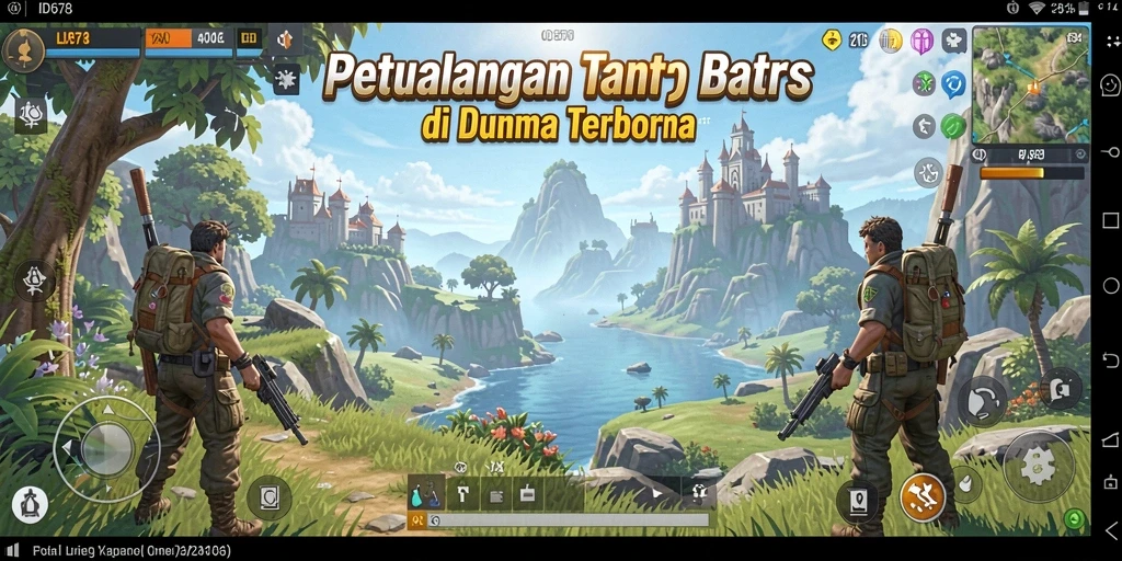 Screenshot dari gameplay Open World yang menakjubkan di ID678.