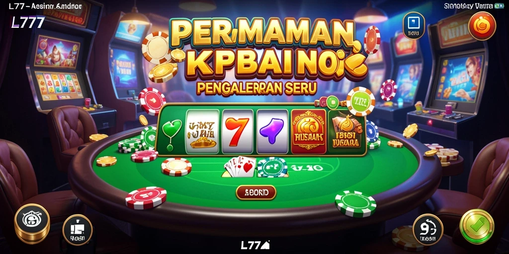 Tangkapan layar menampilkan gameplay kasino yang mendebarkan dan grafis yang menarik.