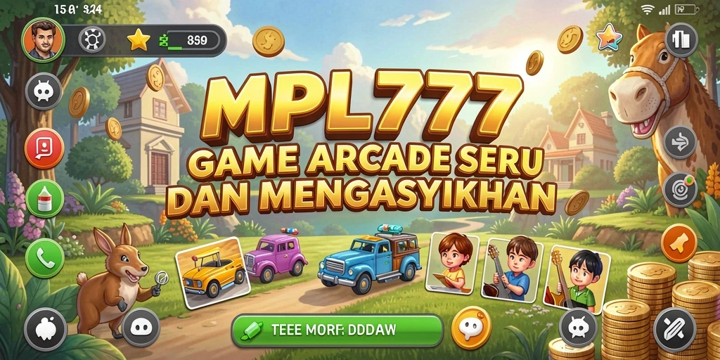 Tampilan gameplay seru di MPL777 dengan aksi arcade menarik.