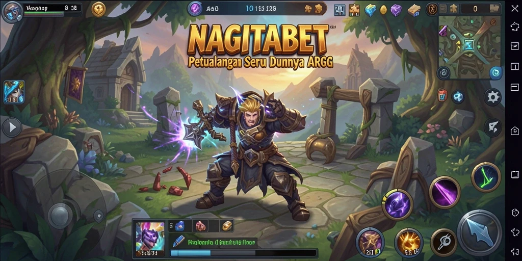 Tampilan gameplay NAGITABET yang memukau dan penuh aksi.