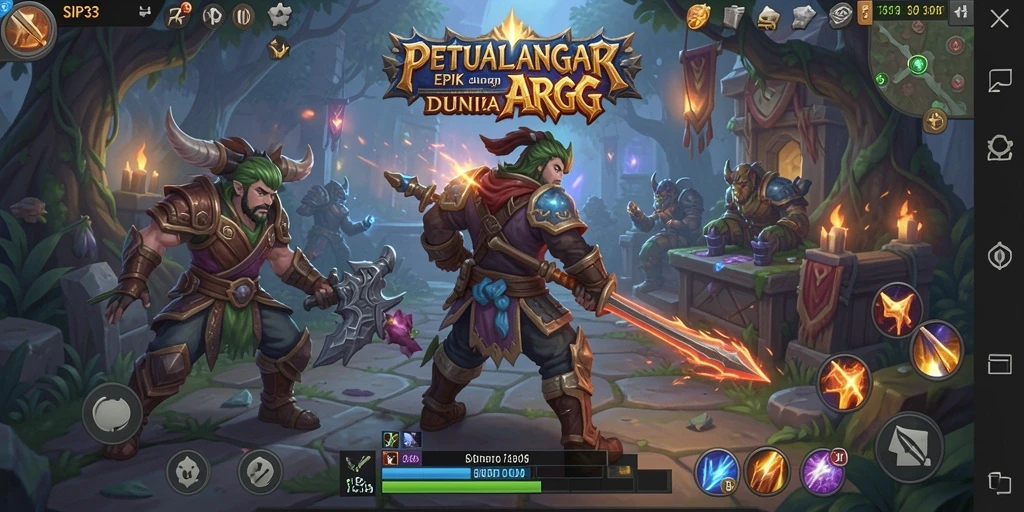 Gameplay ARPG yang menegangkan dan menyenangkan di SIP33.