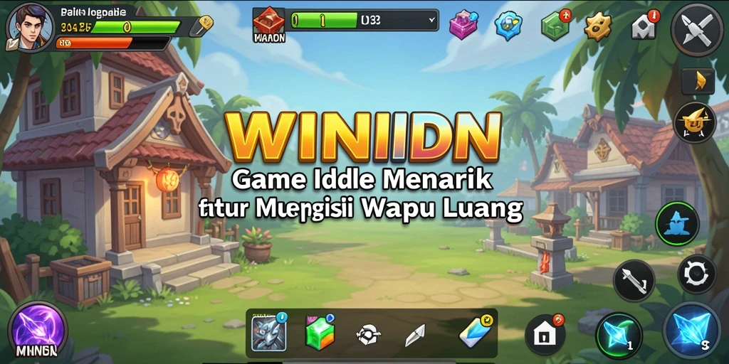 Screenshot gameplay <strong>WINIDN</strong> yang menunjukkan aksi menyeru